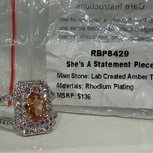 Bomb Party November 2024 Ring She’s A Statement Piece - Size 9